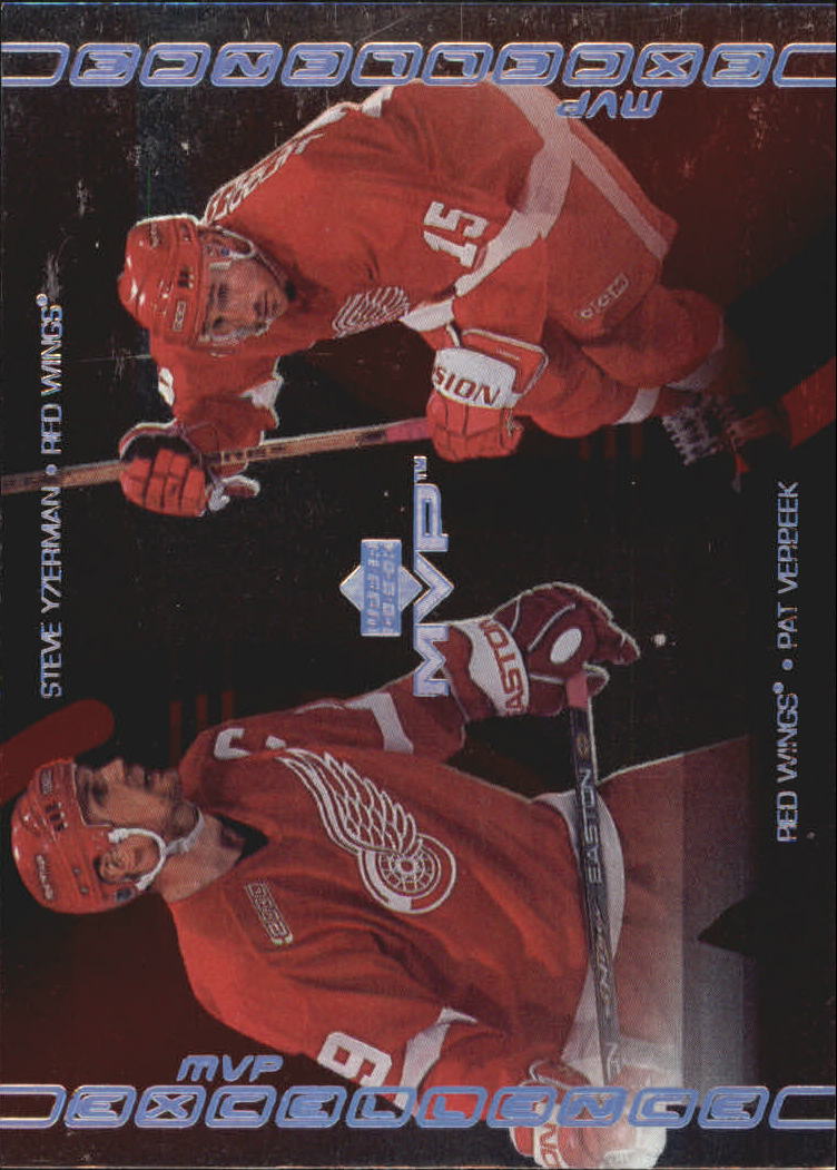2000-01 Upper Deck MVP Excellence #ME5 Steve Yzerman/Pat Verbeek