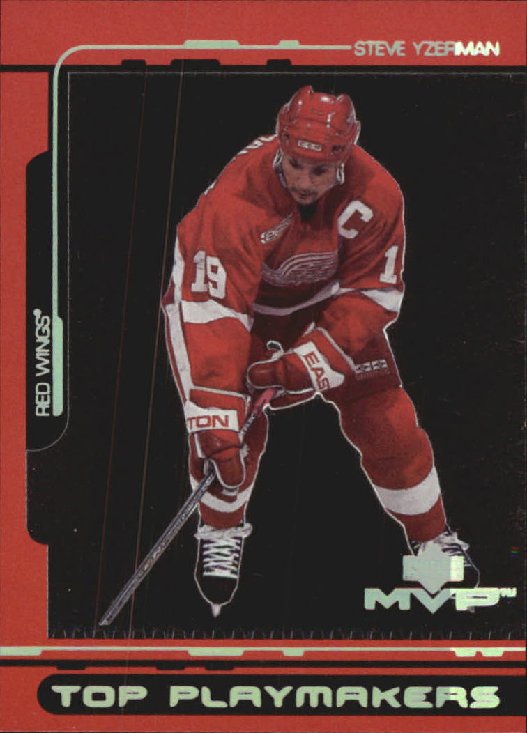 2000-01 Upper Deck MVP Top Playmakers #TP5 Steve Yzerman