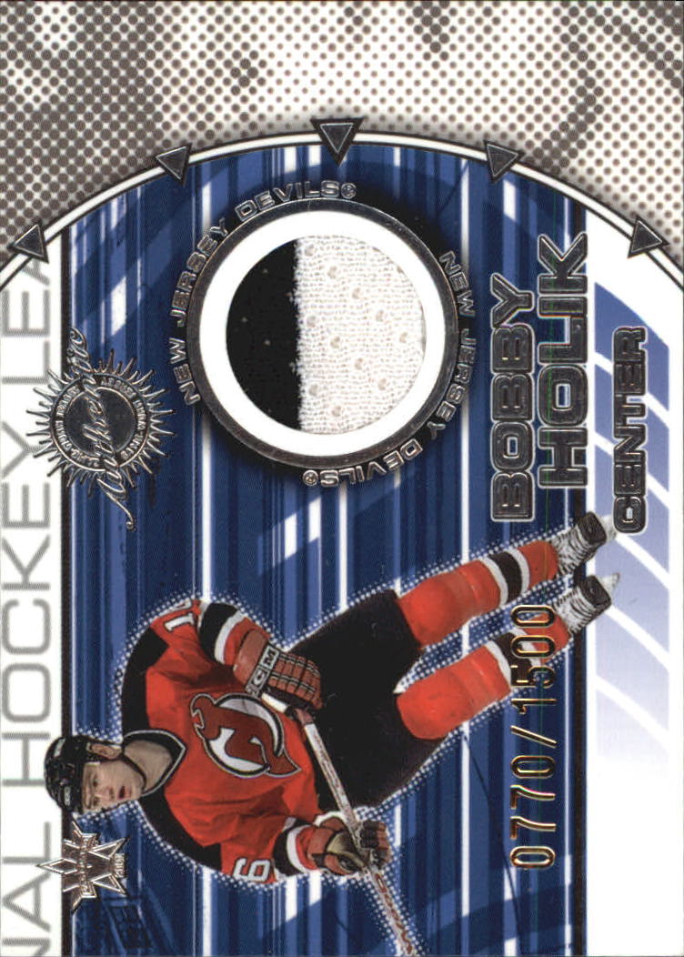2000-01 Vanguard Dual Game-Worn Jerseys #8 Bobby Holik/Mariusz Czerkawski/1500