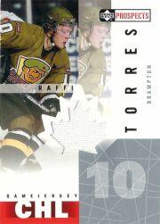 2000-01 UD CHL Prospects Game Jerseys #RT Raffi Torres