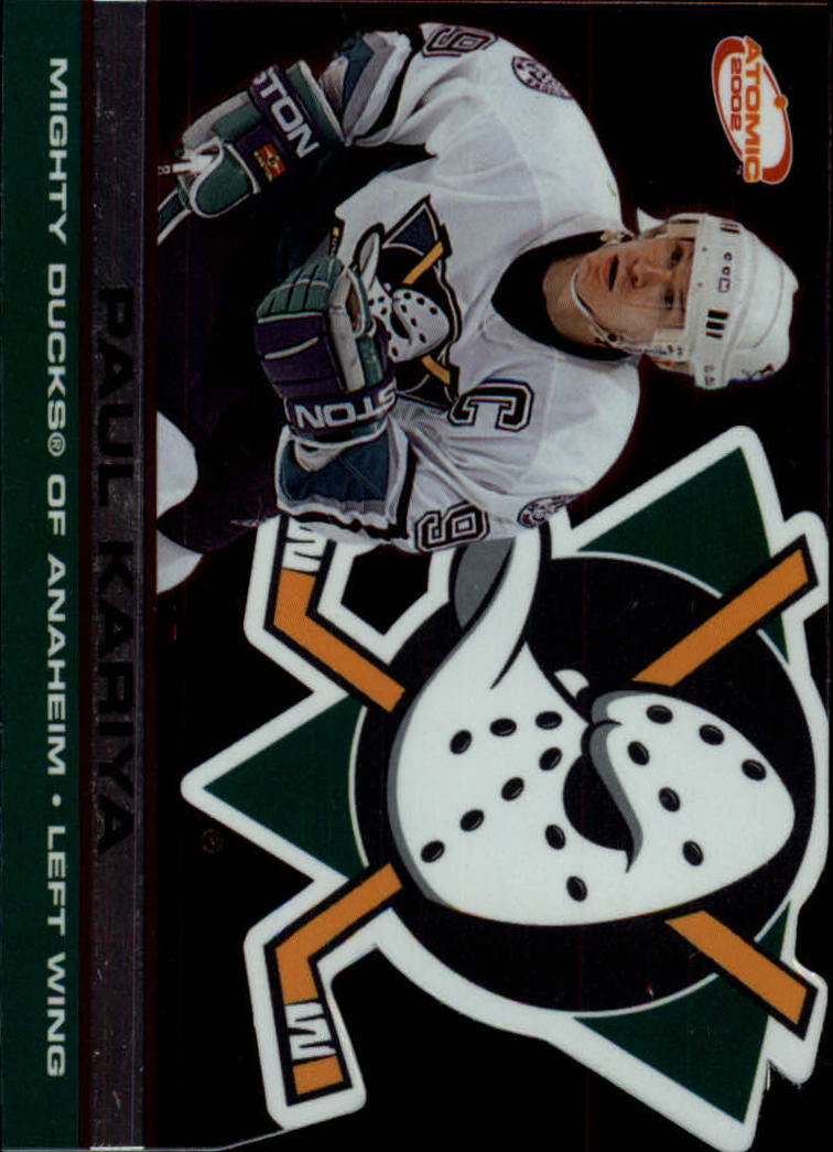 2001-02 Atomic #1 Paul Kariya