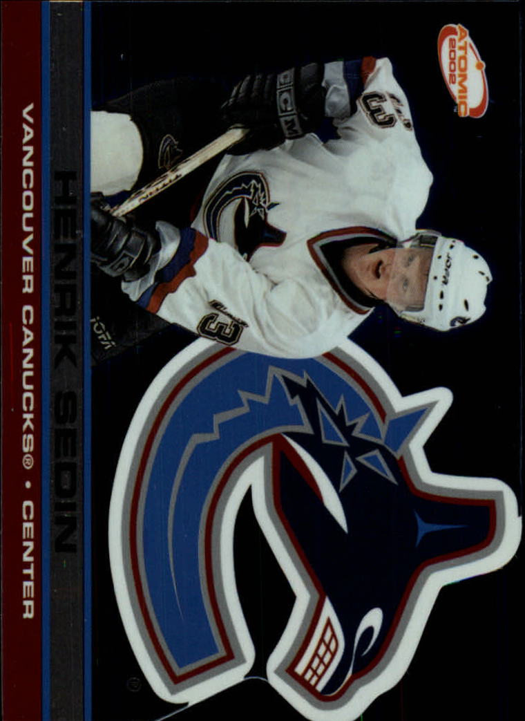 2001-02 Atomic #96 Henrik Sedin