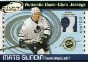 2001-02 Atomic Patches #48 Mats Sundin/203