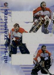 2001-02 BAP Memorabilia All-Star Teammates #AST18 Olaf Kolzig/Tommy Salo/Roman Turek