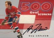 2001-02 BAP Signature Series 500 Goal Scorers Autographs #6 Guy Lafleur