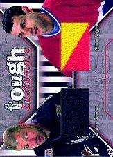 2001-02 BAP Update Tough Customers #TC27 Gino Odjick/Chris Simon