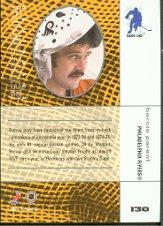 2001-02 Between the Pipes #138 Bernie Parent back image