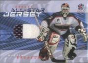 2001-02 Between the Pipes All-Star Jerseys #ASJ3 Martin Brodeur