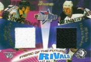 2001-02 Bowman YoungStars Rivals #R8 Tim Connolly/David Legwand