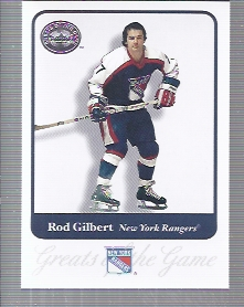 2001-02 Greats of the Game #23 Rod Gilbert
