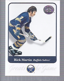 2001-02 Greats of the Game #49 Rick Martin front image