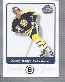 2001-02 Greats of the Game #67 Ken Hodge