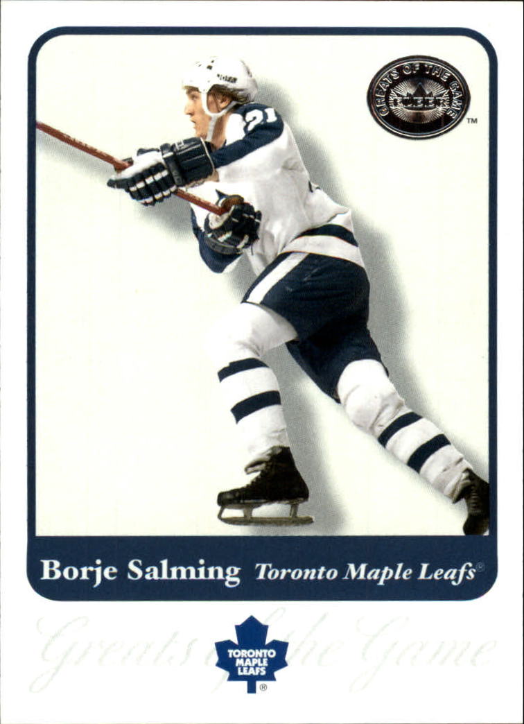 2001-02 Greats of the Game #73 Borje Salming