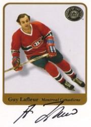 2001-02 Greats of the Game Autographs #8 Guy Lafleur SP
