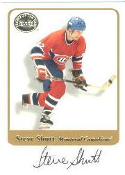 2001-02 Greats of the Game Autographs #12 Steve Shutt