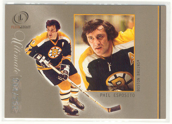 2001-02 Fleer Legacy Ultimate #11 Phil Esposito