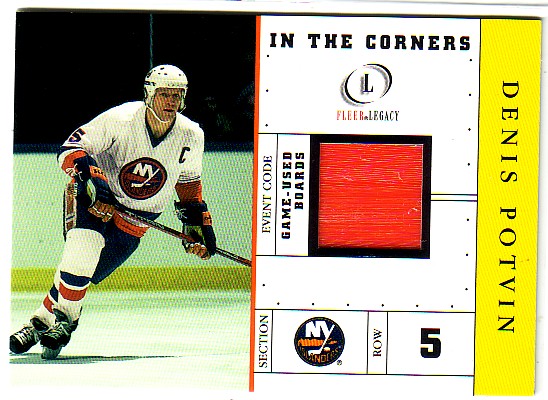 2001-02 Fleer Legacy In the Corners #7 Denis Potvin