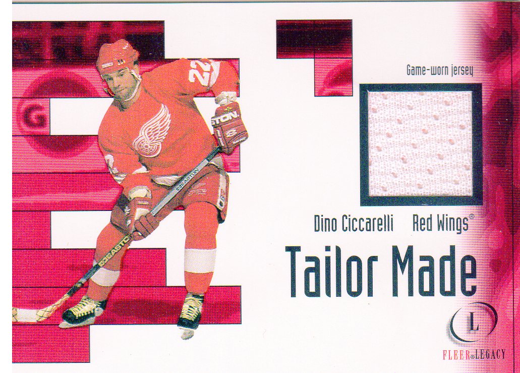 2001-02 Fleer Legacy Memorabilia #1 Dino Ciccarelli JSY