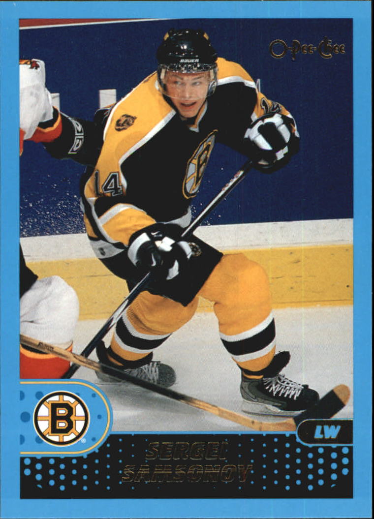 2001-02 O-Pee-Chee #104 Sergei Samsonov
