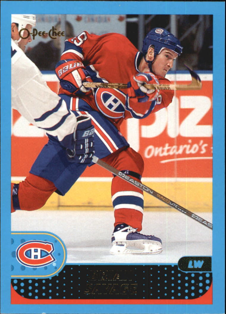 2001-02 O-Pee-Chee #162 Brian Savage