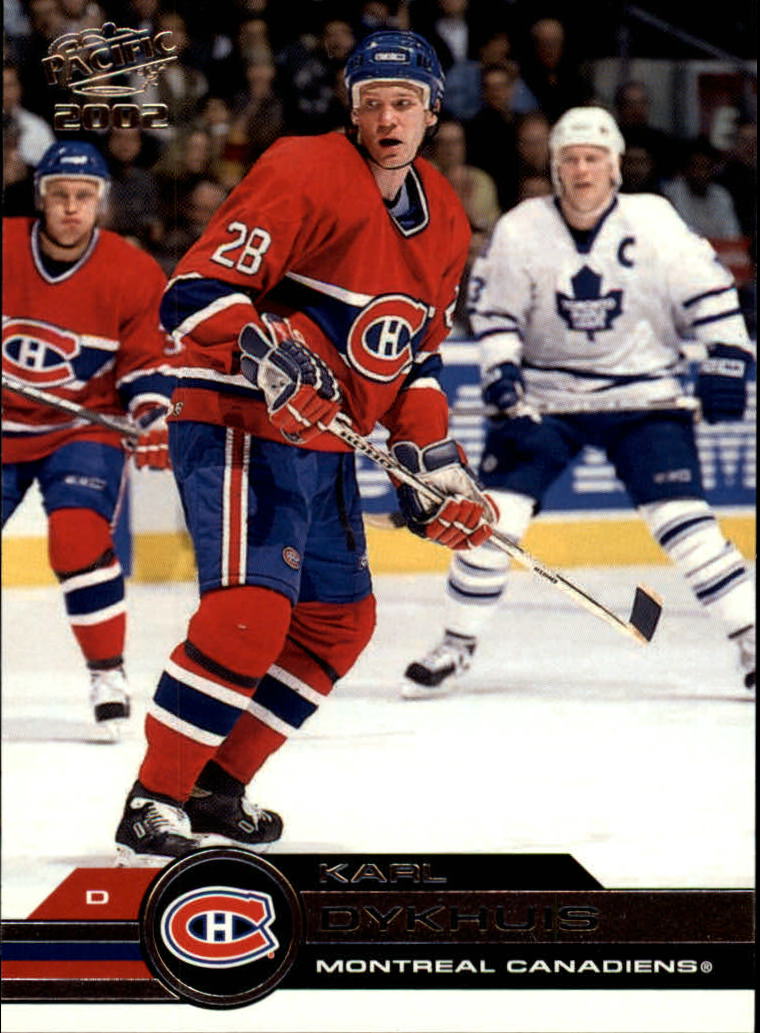 2001-02 Pacific #205 Karl Dykhuis
