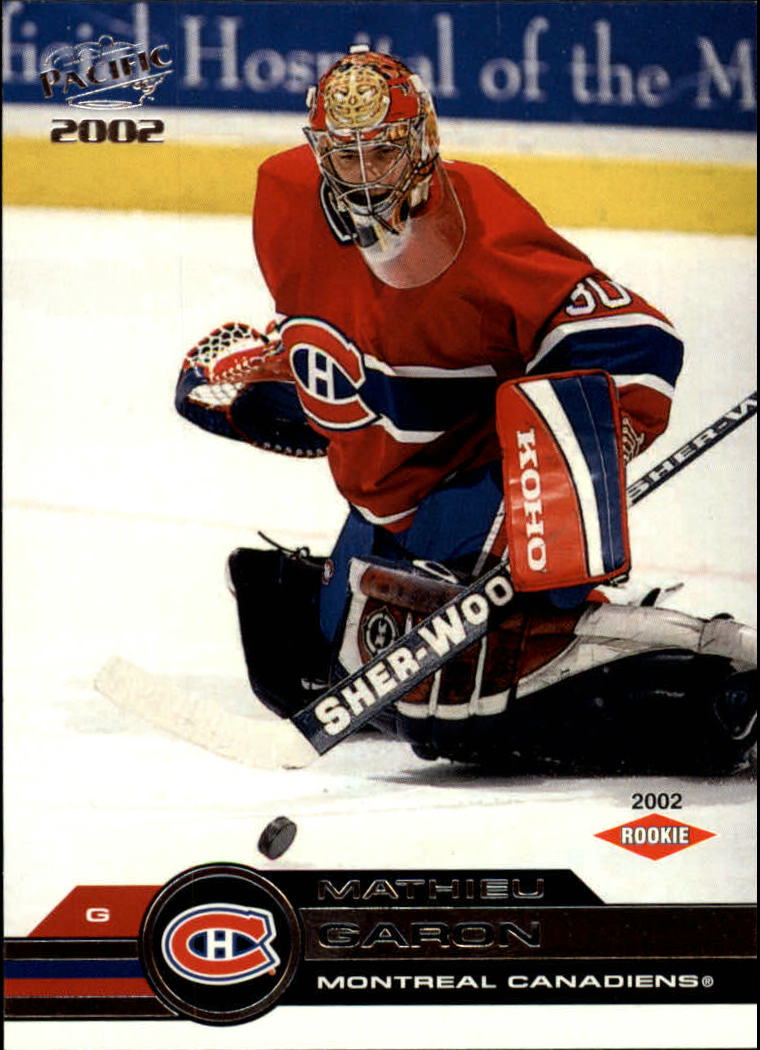 2001-02 Pacific #206 Mathieu Garon