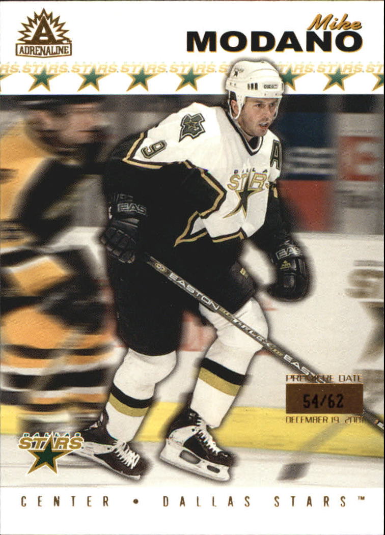 2001-02 Pacific Adrenaline Premiere Date #59 Mike Modano