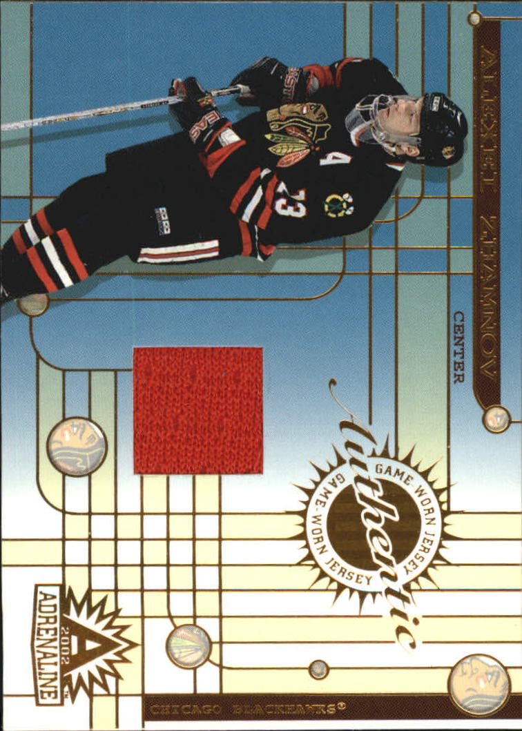2001-02 Pacific Adrenaline Jerseys #8 Alexei Zhamnov