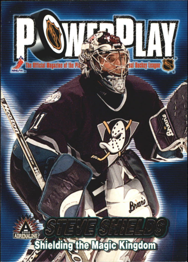 2001-02 Pacific Adrenaline Power Play #2 Steve Shields