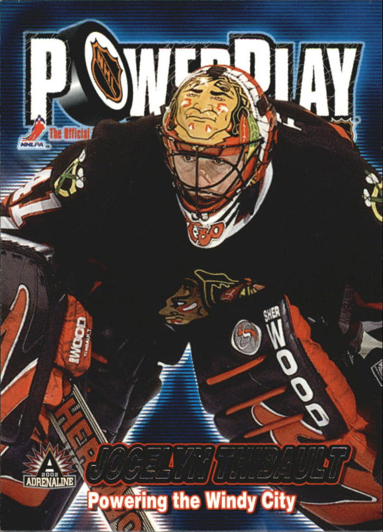 2001-02 Pacific Adrenaline Power Play #8 Jocelyn Thibault