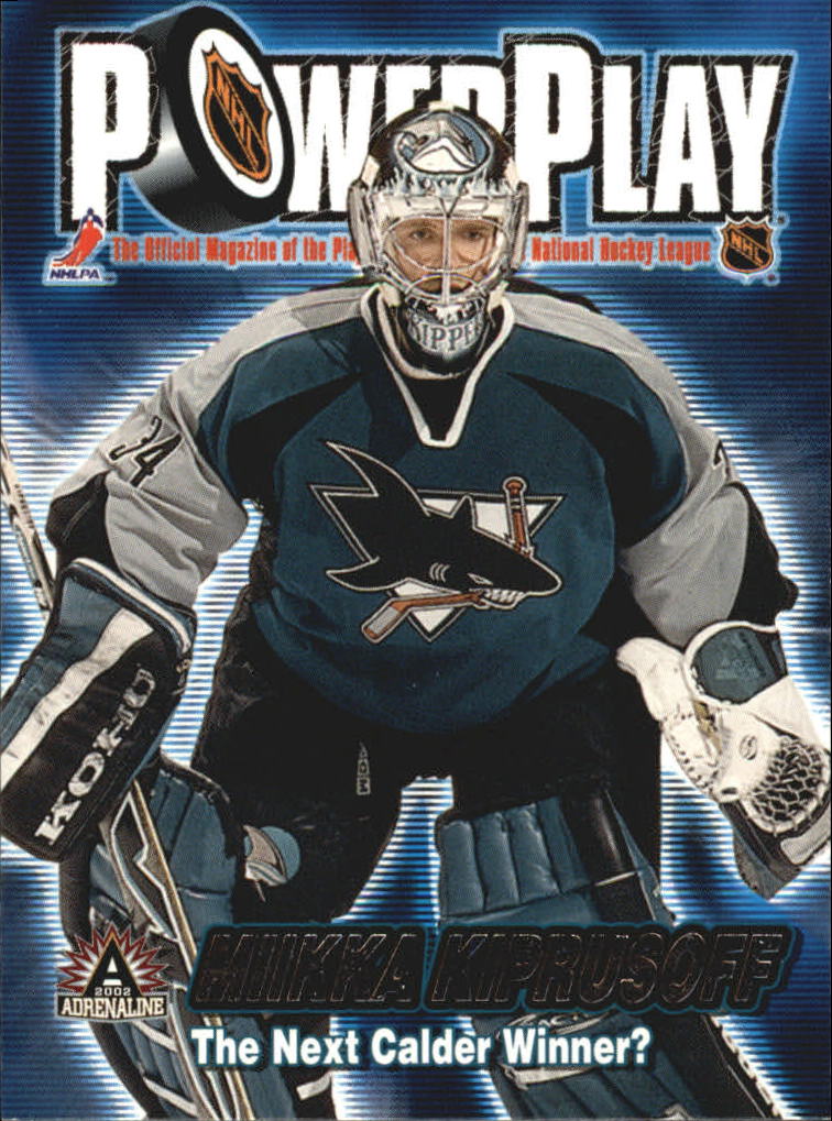 2001-02 Pacific Adrenaline Power Play #31 Miikka Kiprusoff
