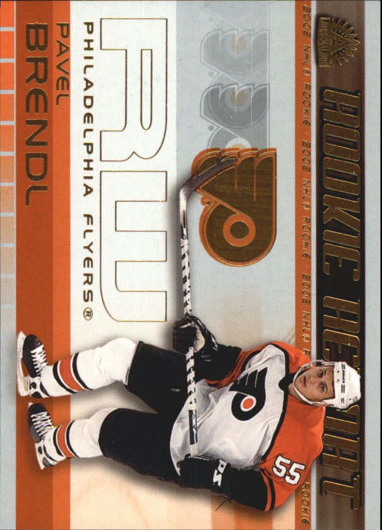 2001-02 Pacific Adrenaline Rookie Report #13 Pavel Brendl