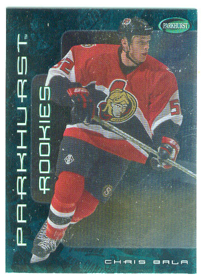 2001-02 Parkhurst #331 Chris Bala RC