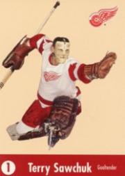 2001-02 Parkhurst He Shoots He Scores Points #9 Terry Sawchuk 1 pt.