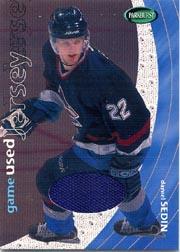 2001-02 Parkhurst Jerseys #PJ12 Daniel Sedin
