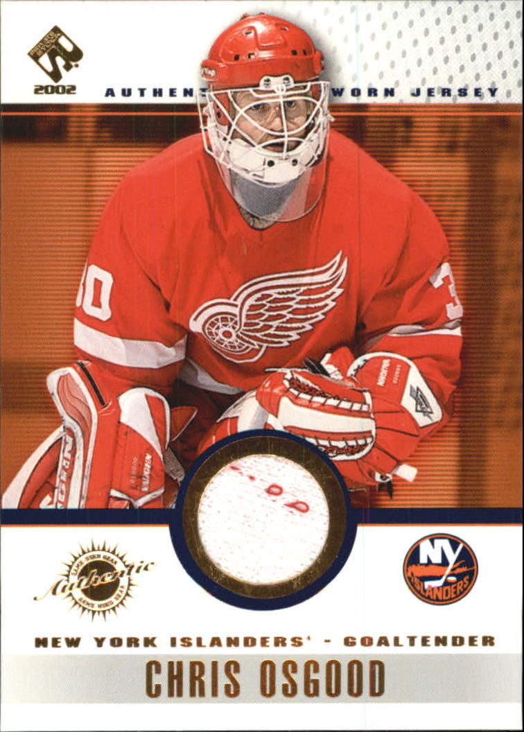 2001-02 Private Stock Game Gear #64 Chris Osgood