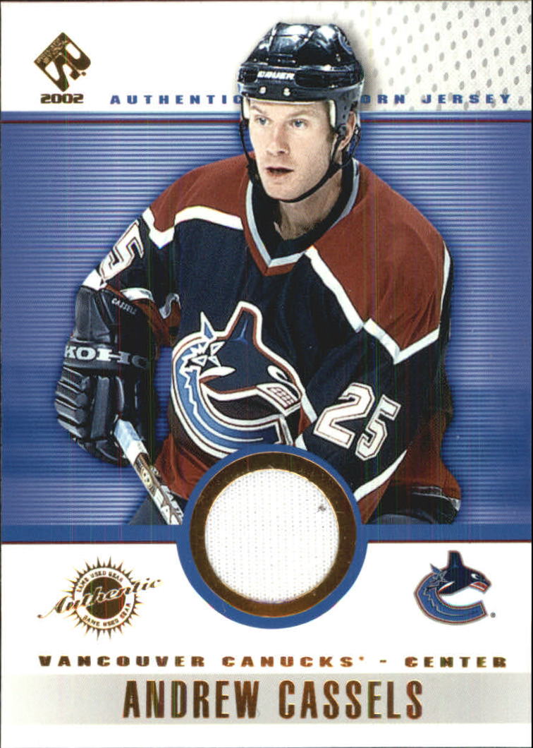 2001-02 Private Stock Game Gear #98 Andrew Cassels