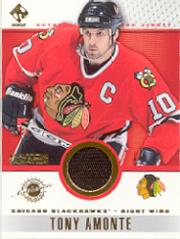 2001-02 Private Stock Game Gear Patches #20 Tony Amonte