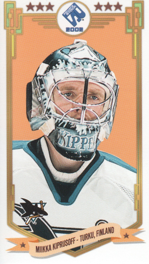 2001-02 Private Stock PS-2002 #89 Miikka Kiprusoff