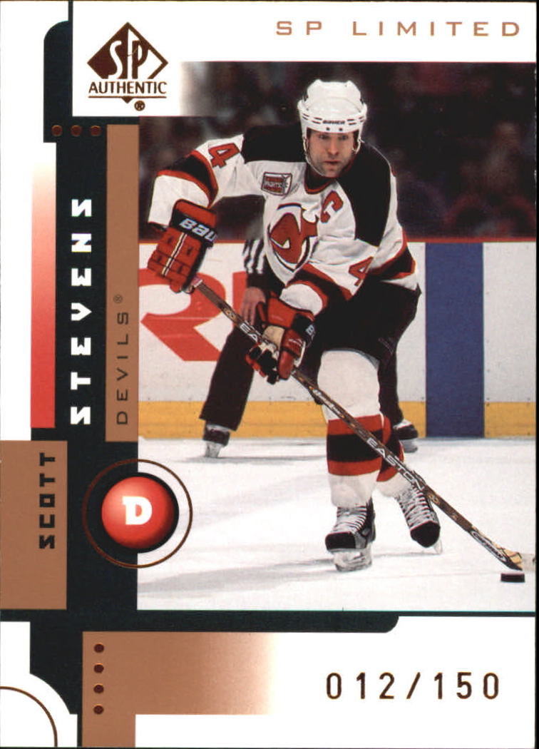 2001-02 SP Authentic Limited #50 Scott Stevens