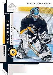 2001-02 SP Authentic Limited #70 Johan Hedberg