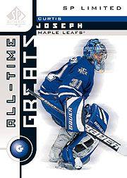 2001-02 SP Authentic Limited #109 Curtis Joseph