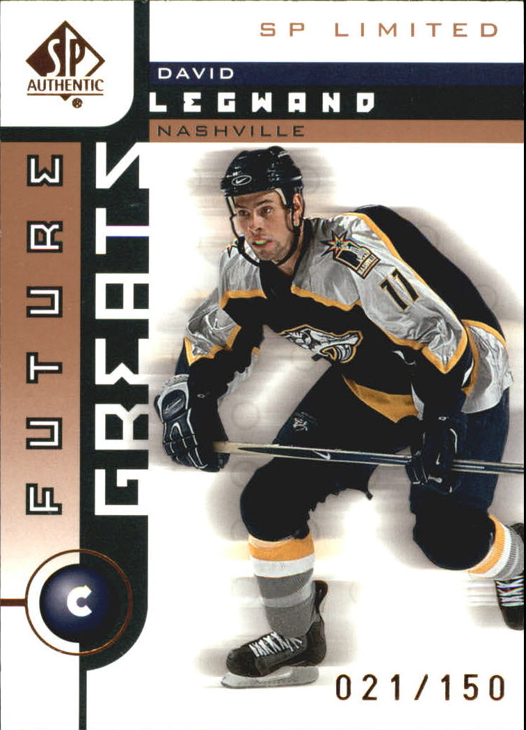 2001-02 SP Authentic Limited #113 David Legwand