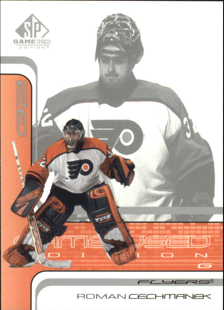 2001-02 SP Game Used #41 Roman Cechmanek