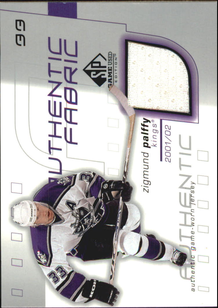 2001-02 SP Game Used Authentic Fabric #AFZP Zigmund Palffy