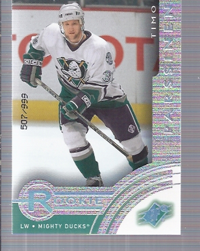 2001-02 SPx #91 Timo Parssinen RC
