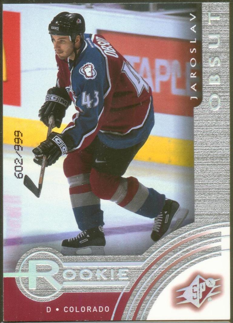 2001-02 SPx #102 Jaroslav Obsut RC