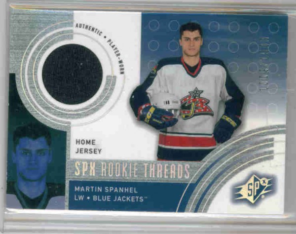 2001-02 SPx #136H Martin Spanhel HM/1500 RC