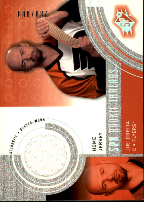 2001-02 SPx #150A Jiri Dopita AW/800 RC