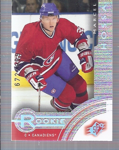 2001-02 SPx #206 Marcel Hossa RC